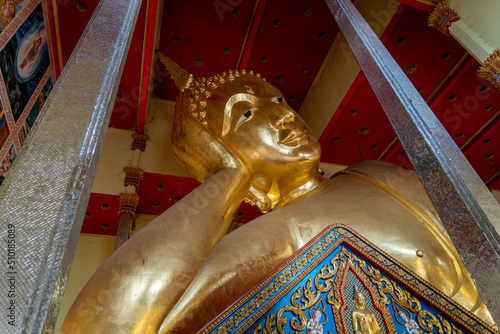 Buddhist temple in Thailand photo