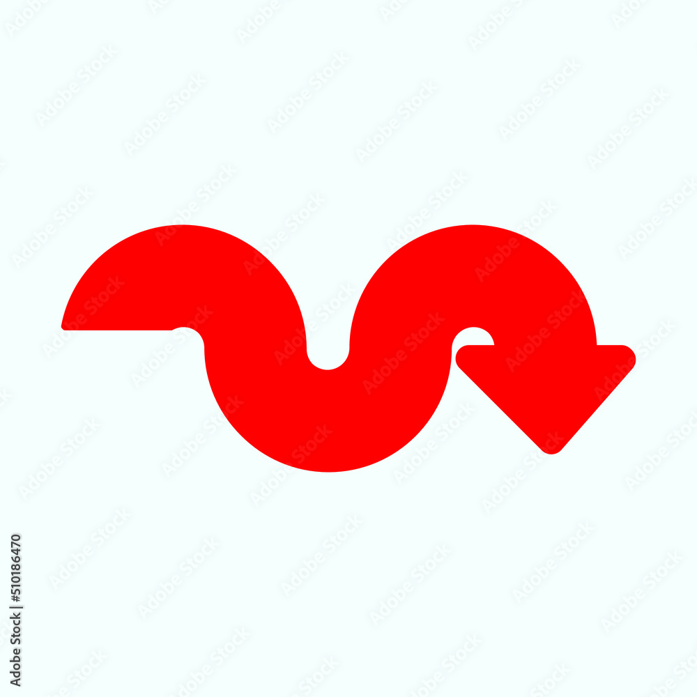 Red arrow icon vector EPS- 10 Red arrow icon vector EPS- 10