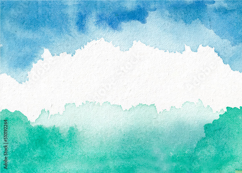 Handmade Watercolor Texture Background, Watercolor Background 