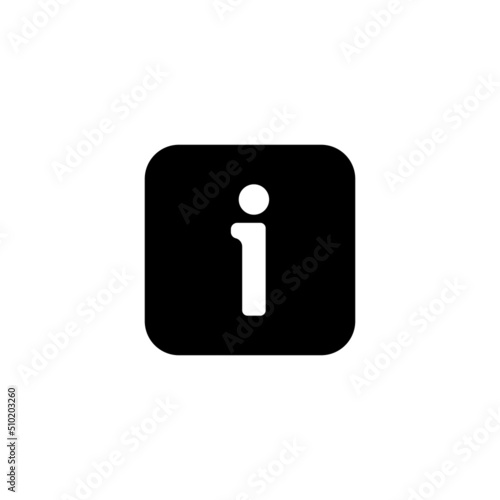 Info sign button icon