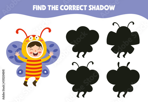 Find The Correct Shadow Activity