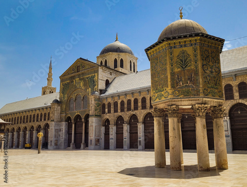 Fotografia Umayyad Mosque in Damascus Syria