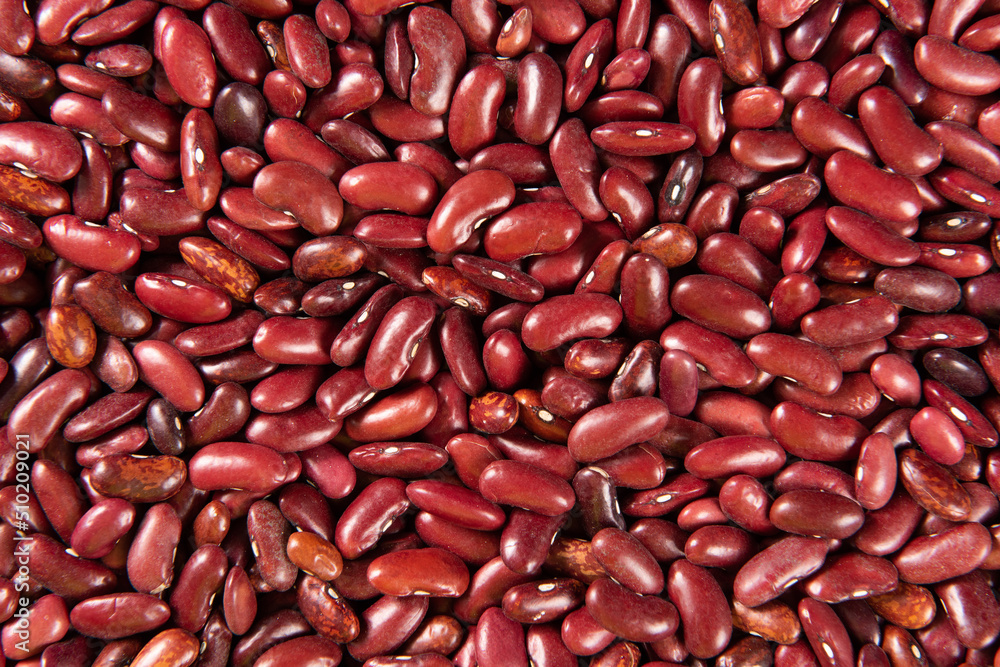 close up raw red kidney beans texture background close up raw red kidney beans texture background
