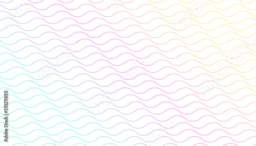 minimalist wave pattern colorful background