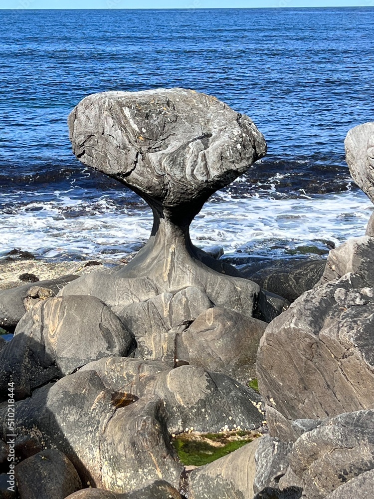 Kannesteinen Natures own art outside Måløy Norway Kannesteinen Natures own art outside Måløy Norway