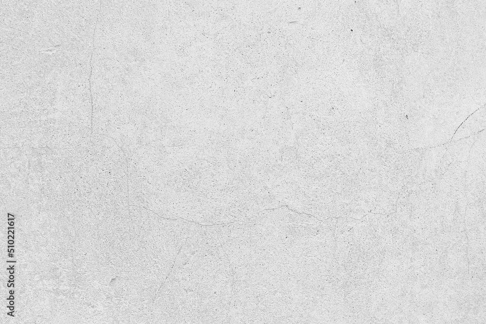Fototapeta premium white wall cracks background / abstract white vintage background, texture old wall with cracks