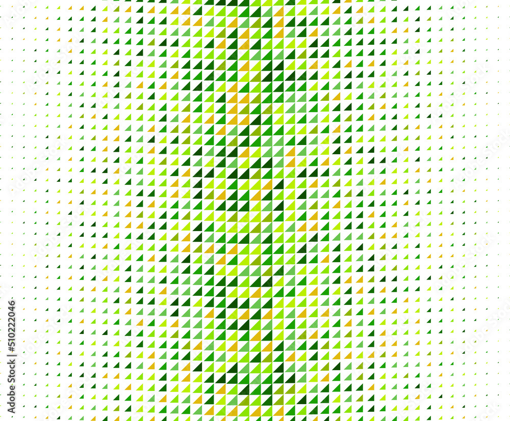 Obraz premium Abstract background with green triangles. Common design for web, card, wallpapers. Vector