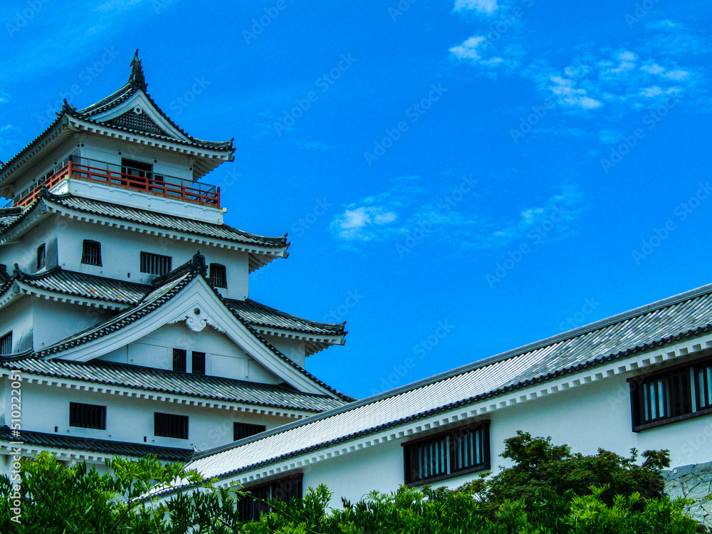 青空 空 城 お城 建物 風景 日本 アジア 佐賀県 青空 空 城 お城 建物 風景 日本 アジア 佐賀県