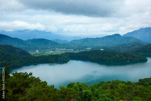 Beautiful, lakes and mountains, Taiwan, famous landmark, Sun Moon Lake