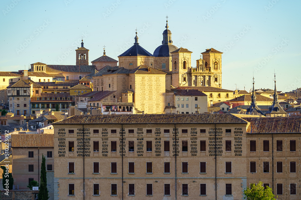Old buildings of the Unesco city of Toledo in Spain.