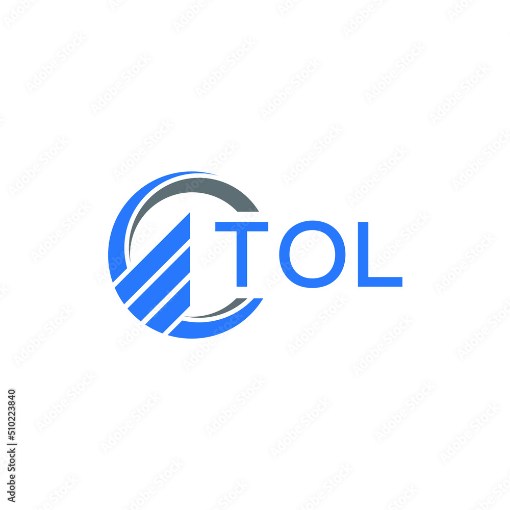 TOL Flat accounting logo design on white background. TOL creative initials Growth graph letter logo concept. TOL business finance logo design. TOL Flat accounting logo design on white background. TOL creative initials Growth graph letter logo concept. TOL business finance logo design.