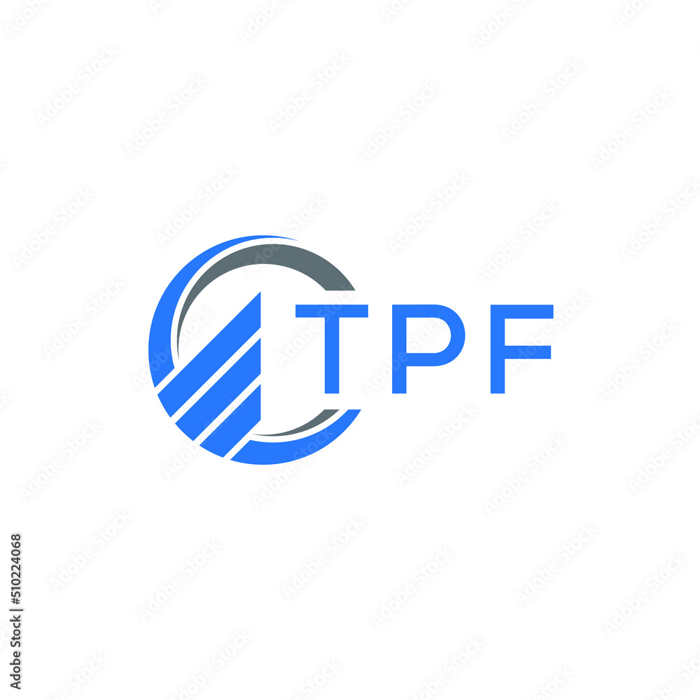 TPF Flat accounting logo design on white background. TPF creative initials Growth graph letter logo concept. TPF business finance logo design. TPF Flat accounting logo design on white background. TPF creative initials Growth graph letter logo concept. TPF business finance logo design.
