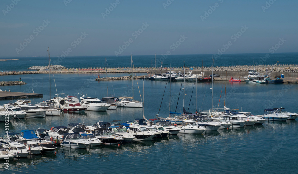 Yacht port of Constanta, Romania