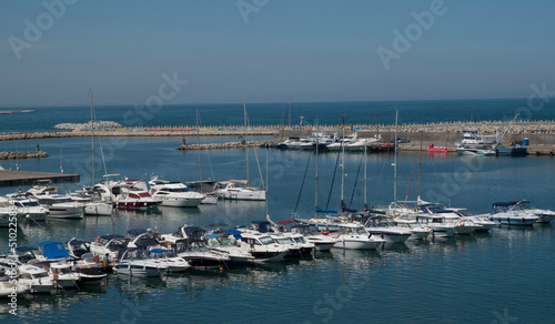 Yacht port of Constanta, Romania