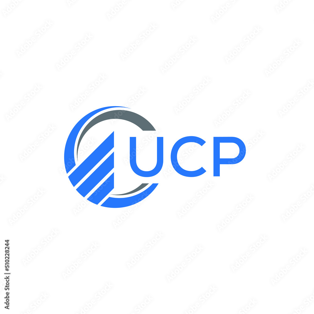 UCP Flat accounting logo design on white background. UCP creative initials Growth graph letter logo concept. UCP business finance logo design. UCP Flat accounting logo design on white background. UCP creative initials Growth graph letter logo concept. UCP business finance logo design.
