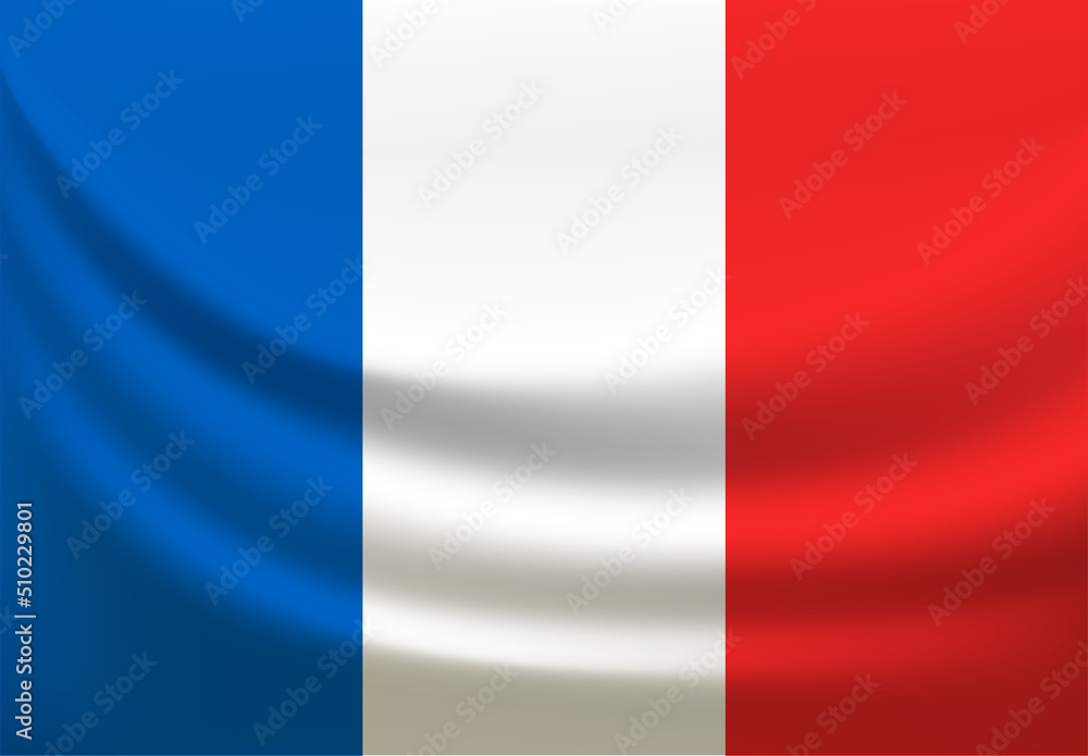 Vector of French flag