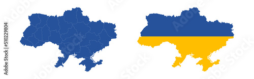 Ukraine map icon