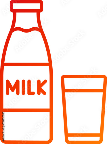 Milk Icon Style