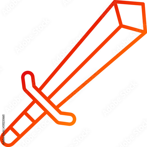 Sword Toy Icon Style