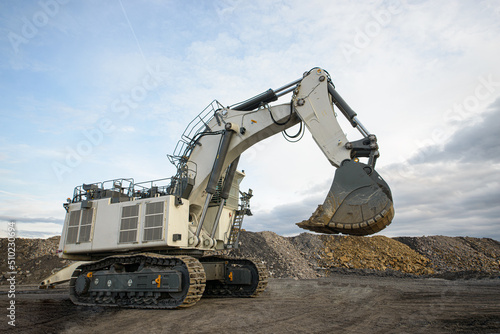 large mining excavator