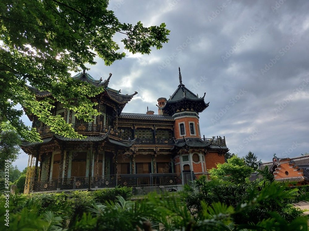 Fototapeta premium Japanese palace