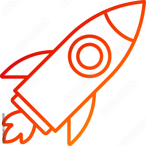 Space Booster Icon Style
