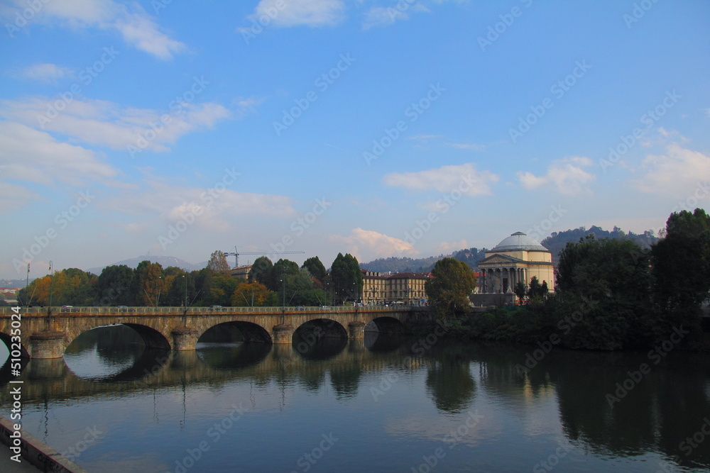 Visiting the city of Turin, Italy
