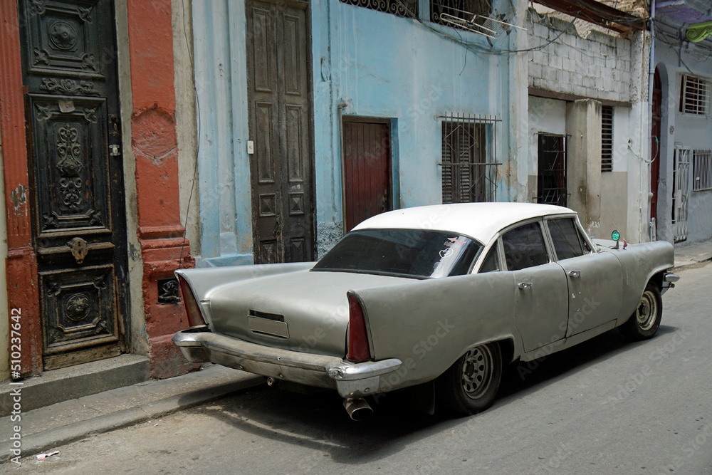 old car in the streets of havana
