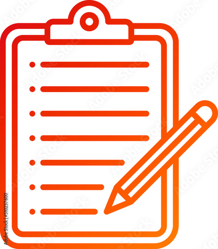 Taking Notes Icon Style