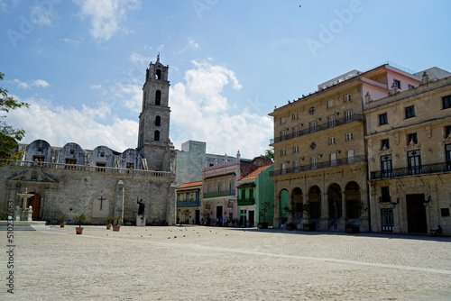 Photography San Francisco de Asis Basilica in Havana