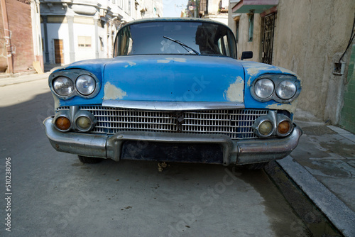old classic car in the streets of havana © chriss73