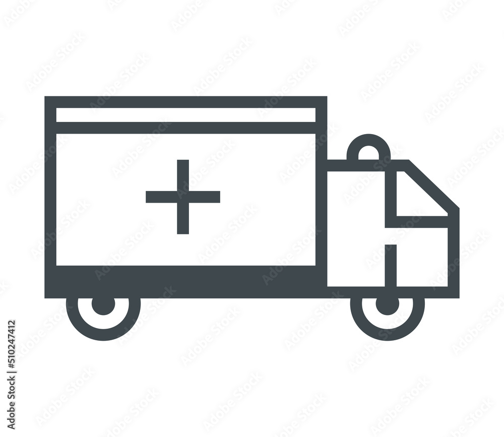 Fototapeta premium medical ambulance transport