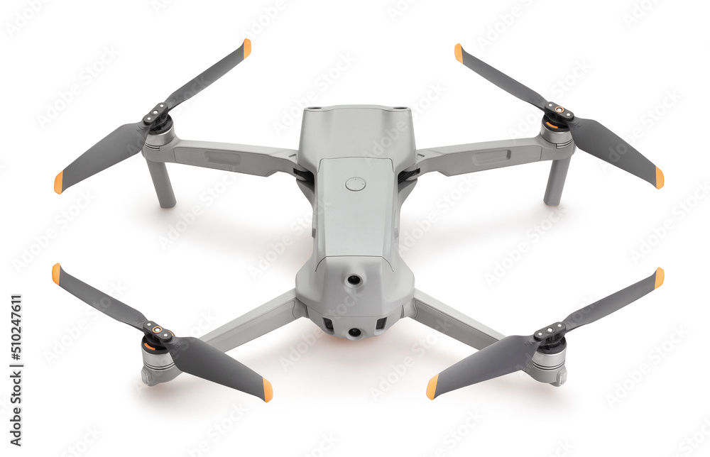 drone path isolated on white drone path isolated on white