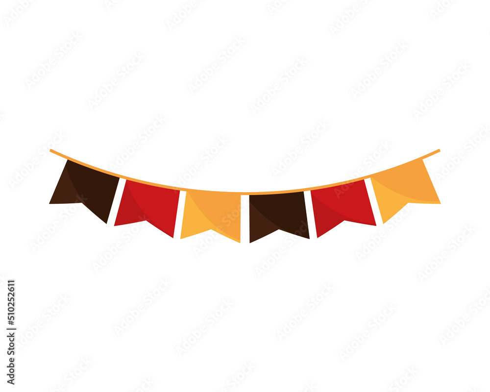 Fototapeta premium pennant color germany flag