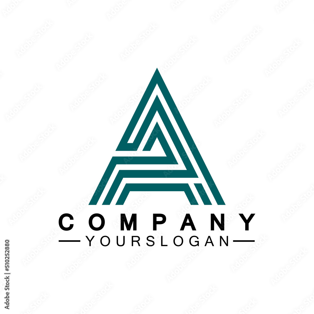 Letter A Monogram Logo Design, Brand Identity Logos Designs Vector Illustration Template Letter A Monogram Logo Design, Brand Identity Logos Designs Vector Illustration Template