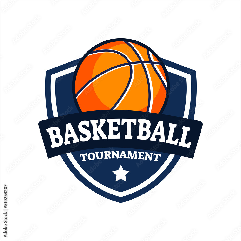 Basketball Slam Dunk Logo Vector