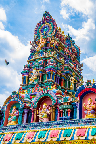 The hindu temple in Batu Caves in Gombak, Selangor Malaysia, which is one of the most popular Hindu shrines outside India. photo