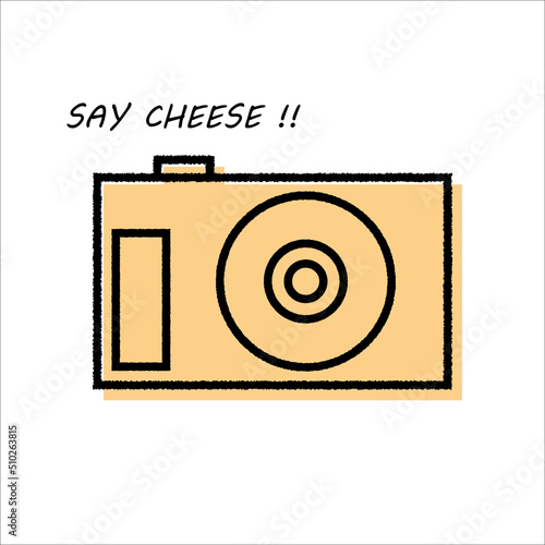 flat icons for camera,vector illustrations