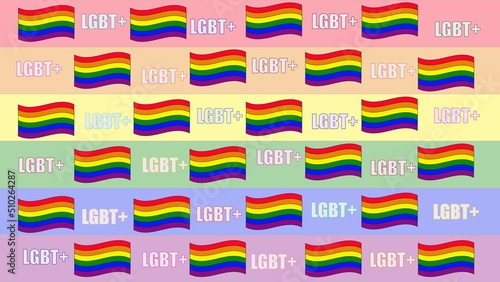 LGBTQ Pride Rainbow Background.LGBT is an initialism that stands for lesbian, gay, bisexual, and transgender Pattern for LGBTQ Pride Month6