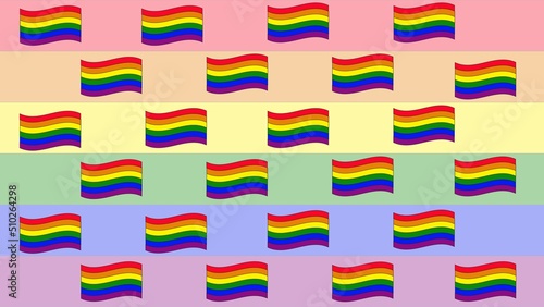 LGBTQ Pride Rainbow Background.LGBT is an initialism that stands for lesbian, gay, bisexual, and transgender Pattern for LGBTQ Pride Month 5