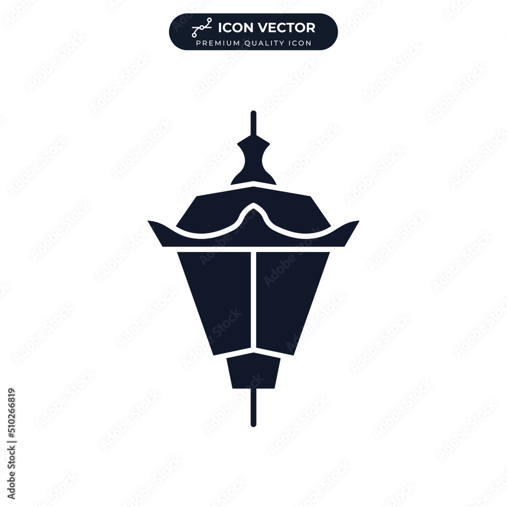 street lamp icon symbol template for graphic and web design collection logo vector illustration street lamp icon symbol template for graphic and web design collection logo vector illustration