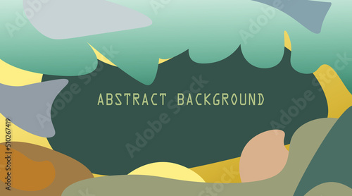 abstract fluid background with multi color