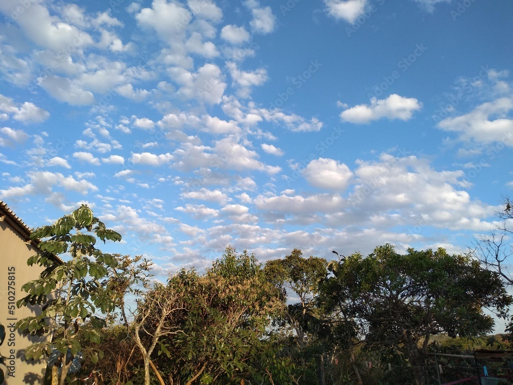 Obraz premium clouds over the city