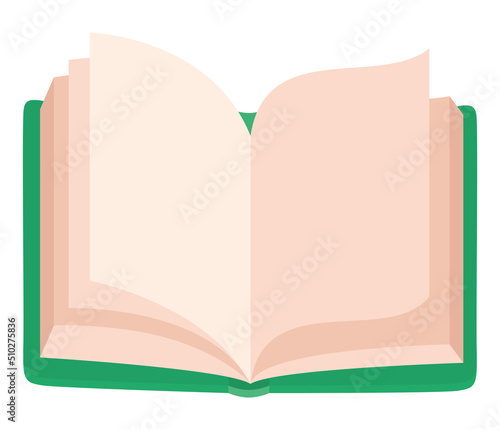 open boook illustration