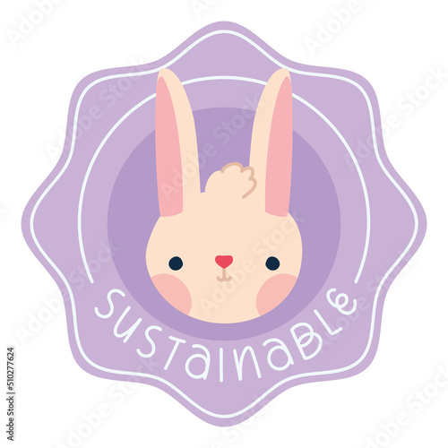 badge of sustainable