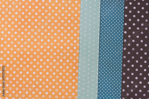 scrapbook paper with small dots background