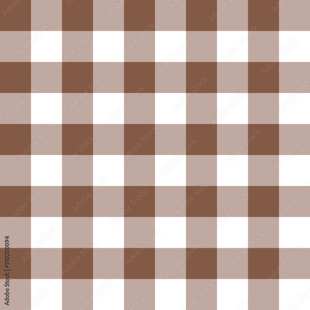 Brown simply checked pattern background. Brown simply checked pattern background.