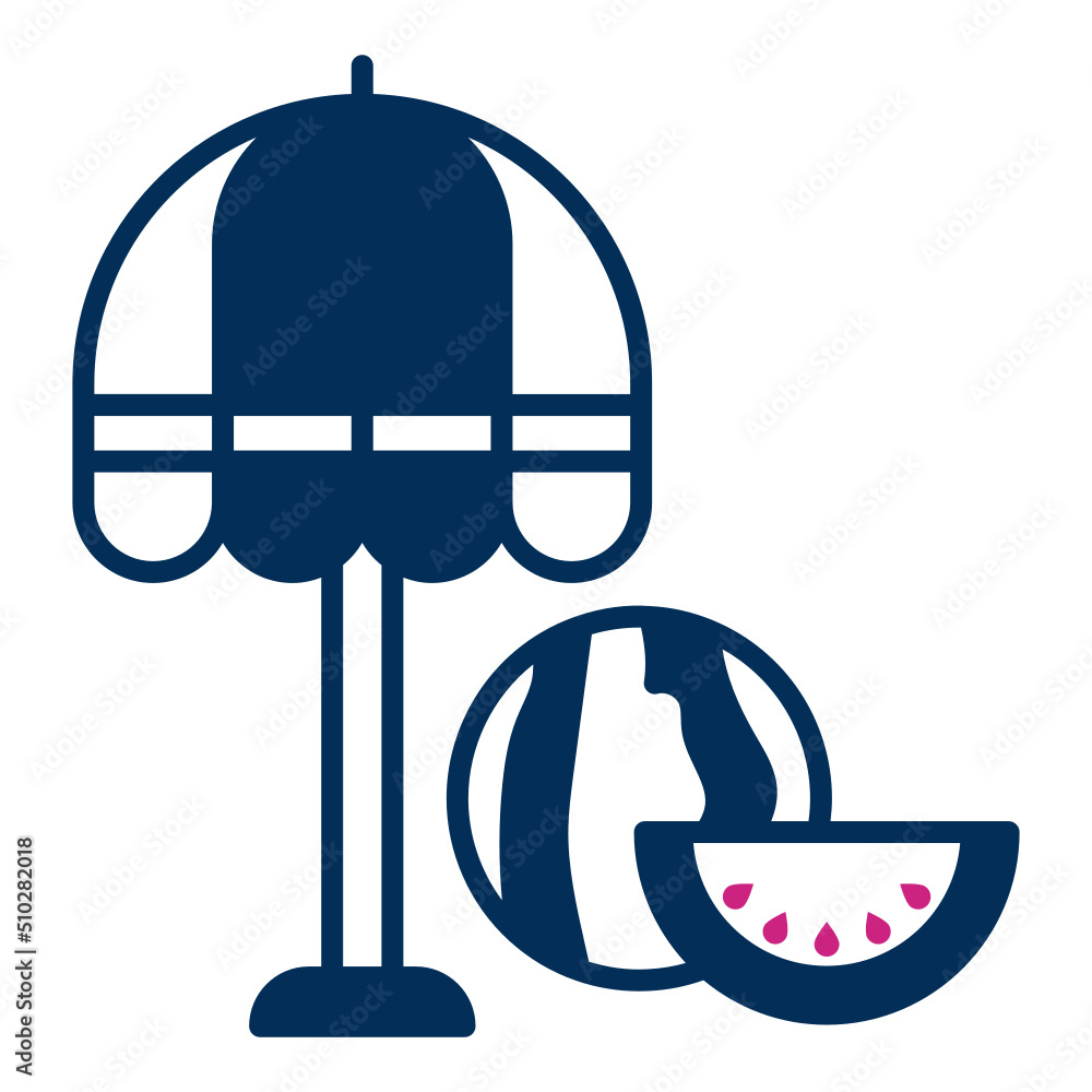 watermelon icon and umbrella transparent background watermelon icon and umbrella transparent background