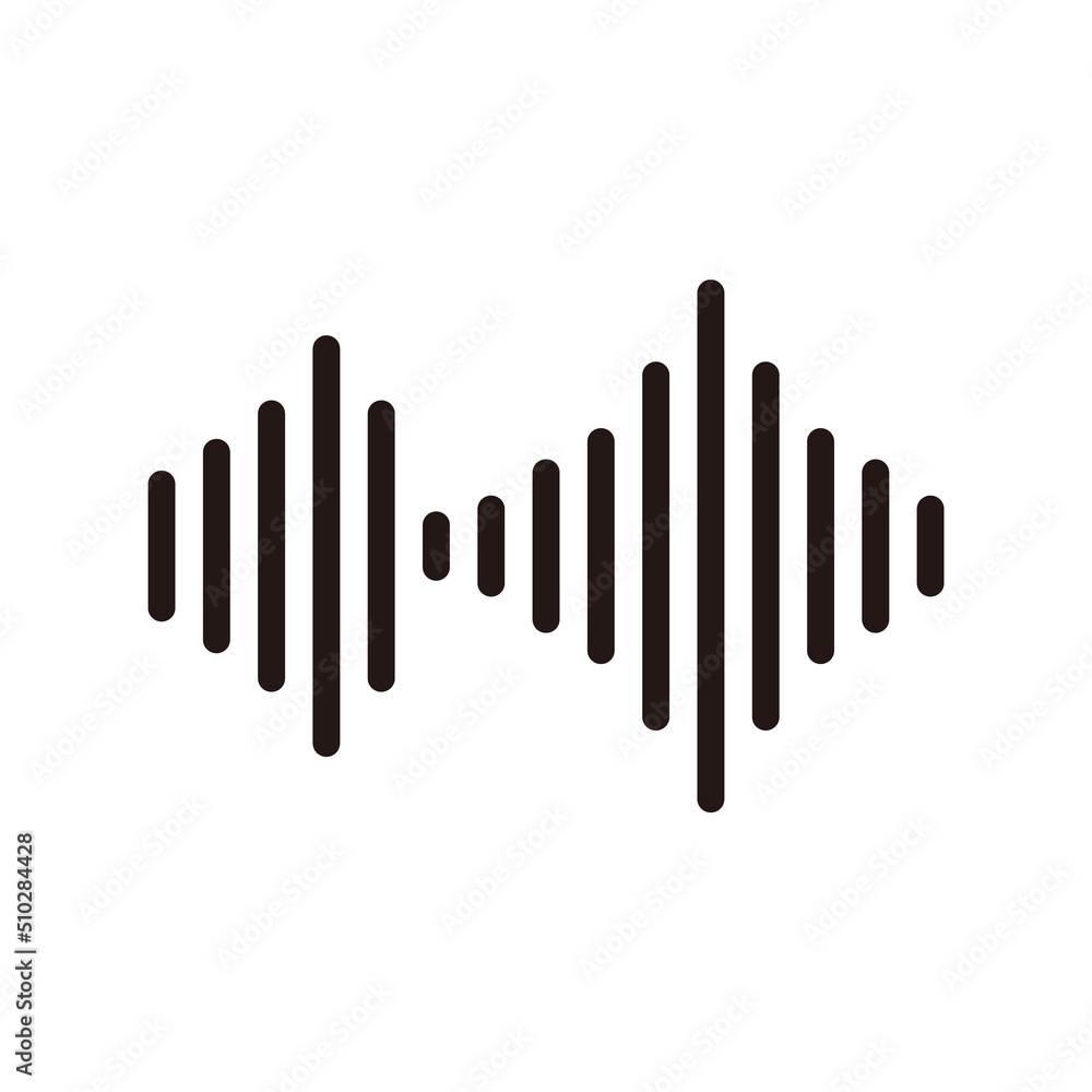 Waves of sound. Waves of rhythm. Wave of volume. Vector. Waves of sound. Waves of rhythm. Wave of volume. Vector.