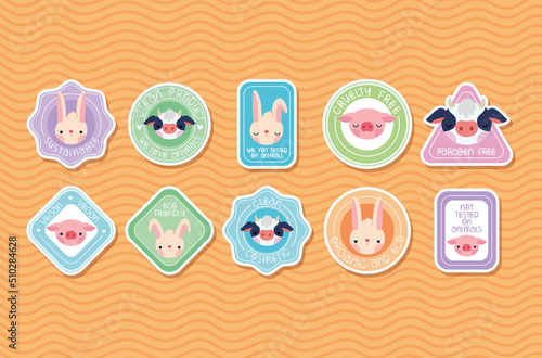 cruelty free stickers